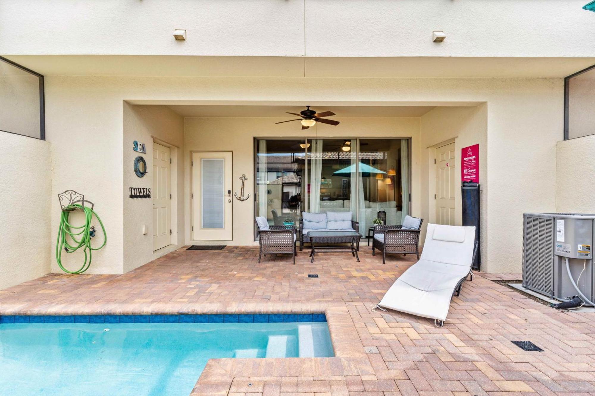 Townhome With Private Pool, Bbq & Free Waterpark Киссимми Экстерьер фото