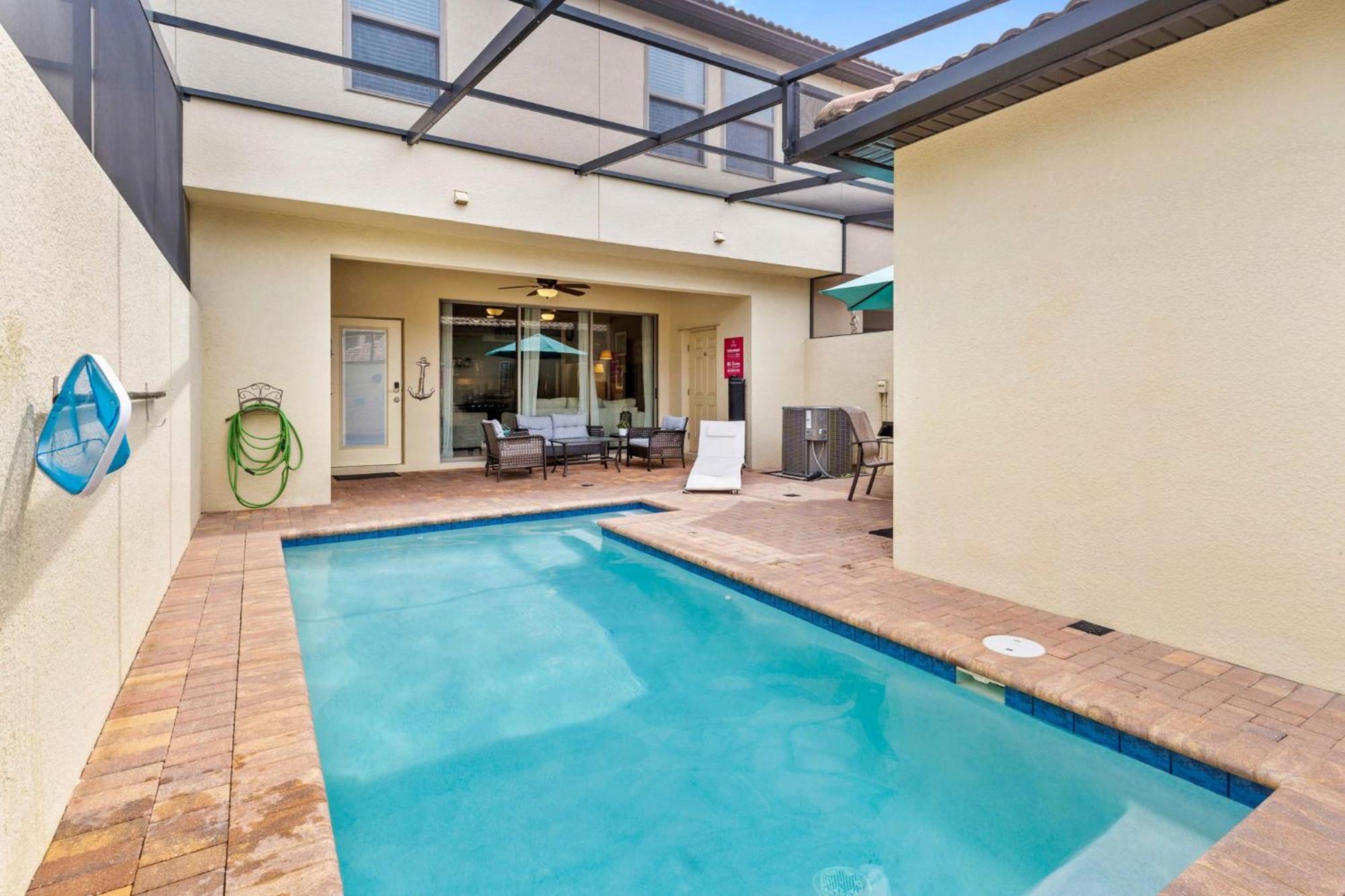 Townhome With Private Pool, Bbq & Free Waterpark Киссимми Экстерьер фото
